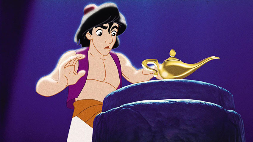 Aladdin usa os passos da jornada do herói