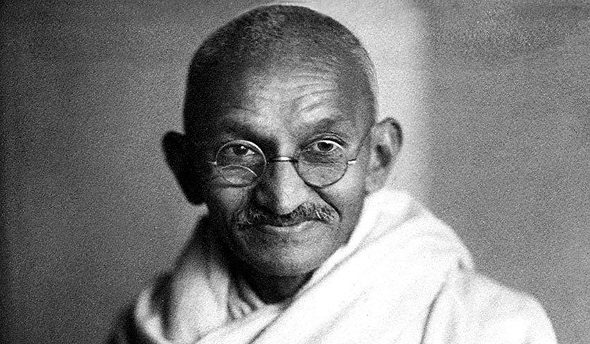 Gandhi é um exemplo de marketing pessoal